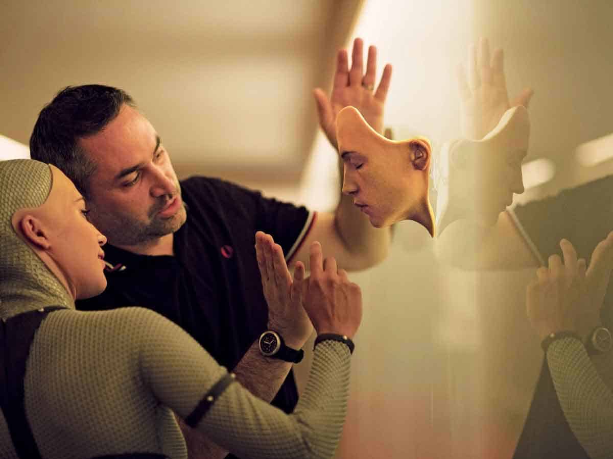 Rodaje de Ex-Machina