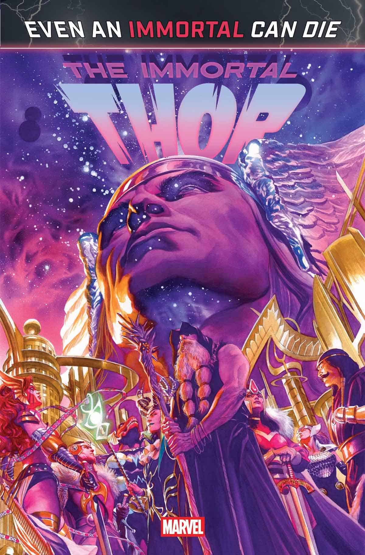 El nuevo dios supremo de Marvel hace que Mjolnir parezca un juguete: Thor se enfrenta a su destino final
