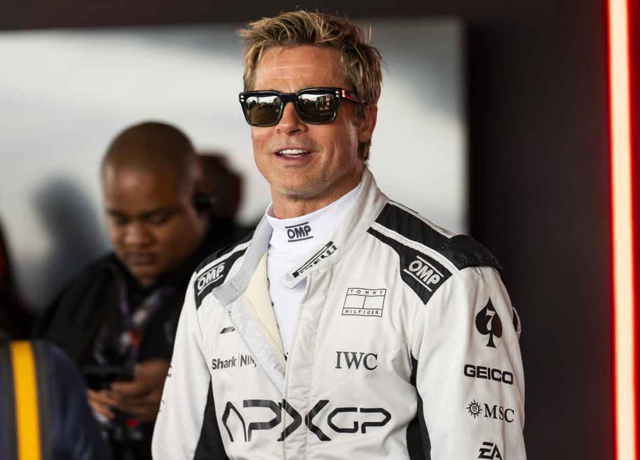 brad pitt en la película f1: la película