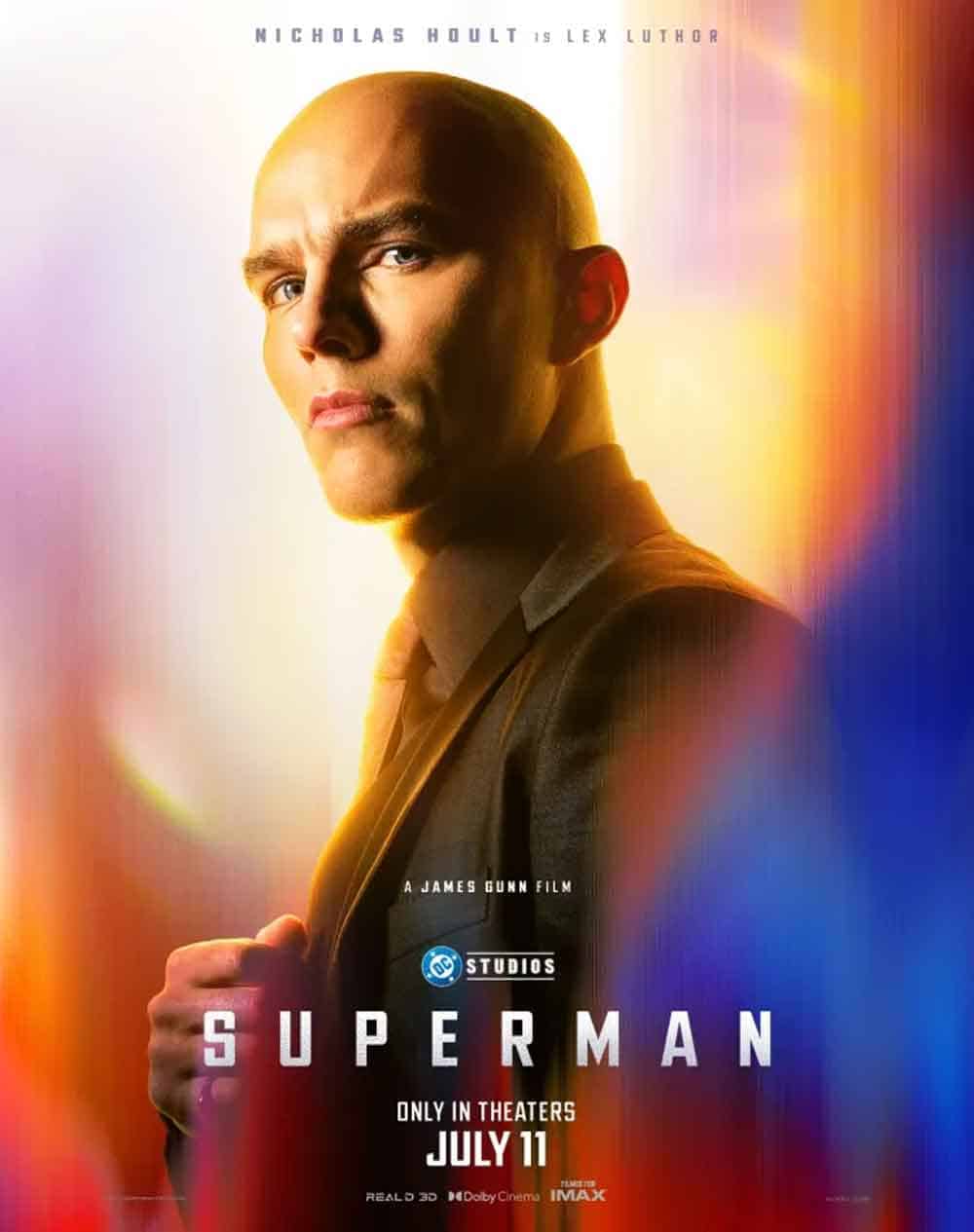poster Superman Lex Luthor Nicholas Hoult