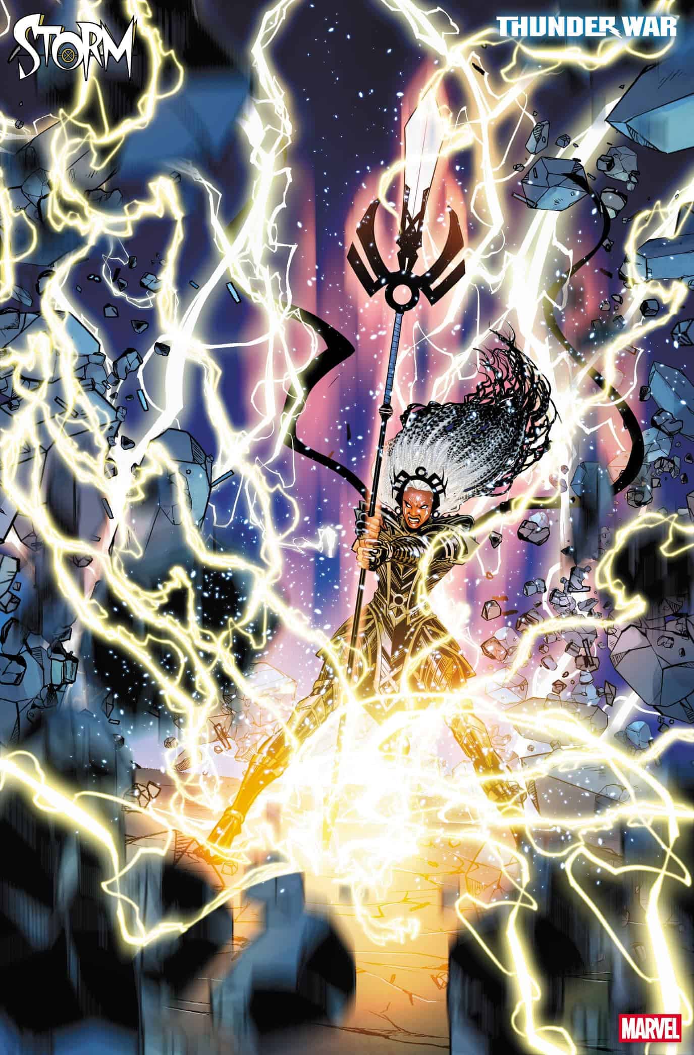 Marvel lanza Thunder War: Storm se enfrenta al dios más poderoso del universo (y podría no sobrevivir)