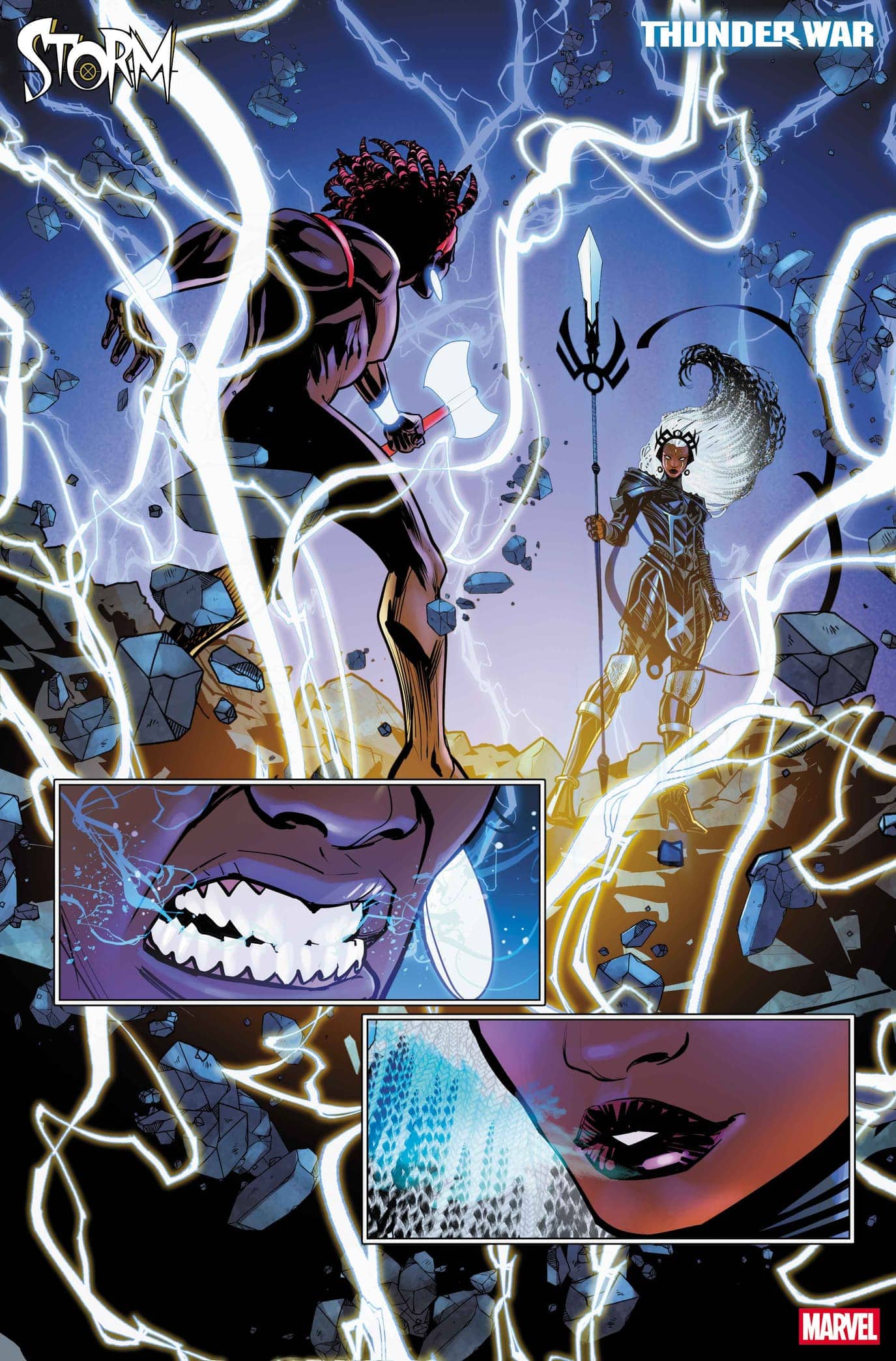 Marvel lanza Thunder War: Storm se enfrenta al dios más poderoso del universo (y podría no sobrevivir)