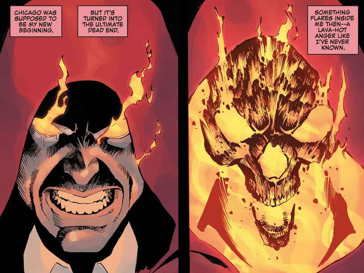 el nuevo enemigo de ironheart que ahora es el ghost rider más aterrador de marvel