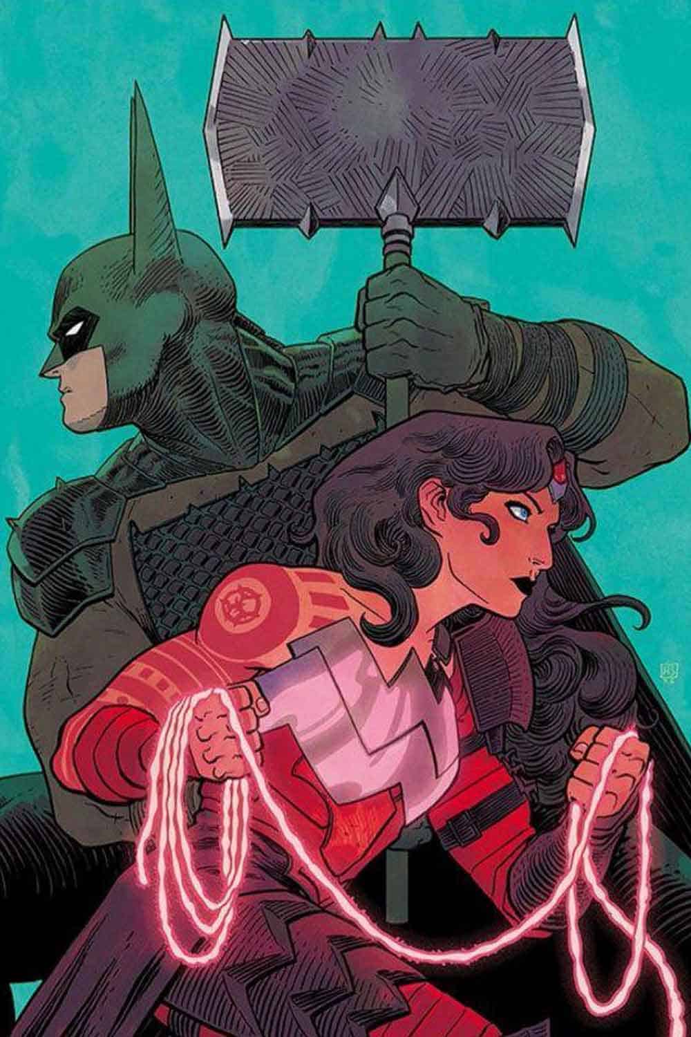 batman y wonder woman dc comics