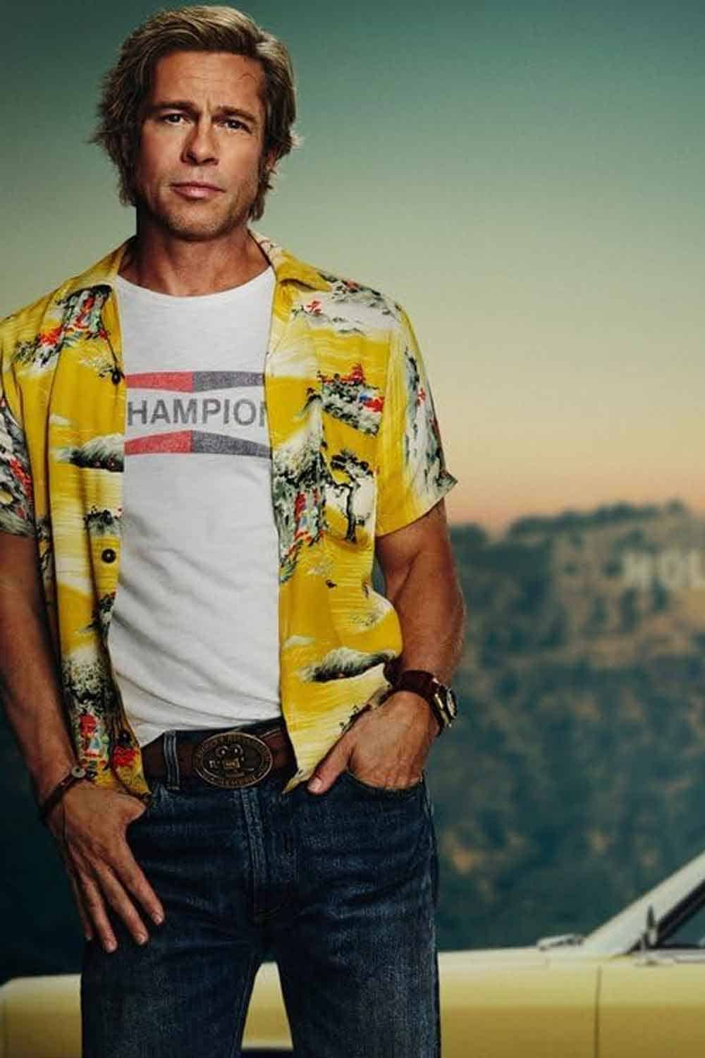 brad pitt como cliff booth