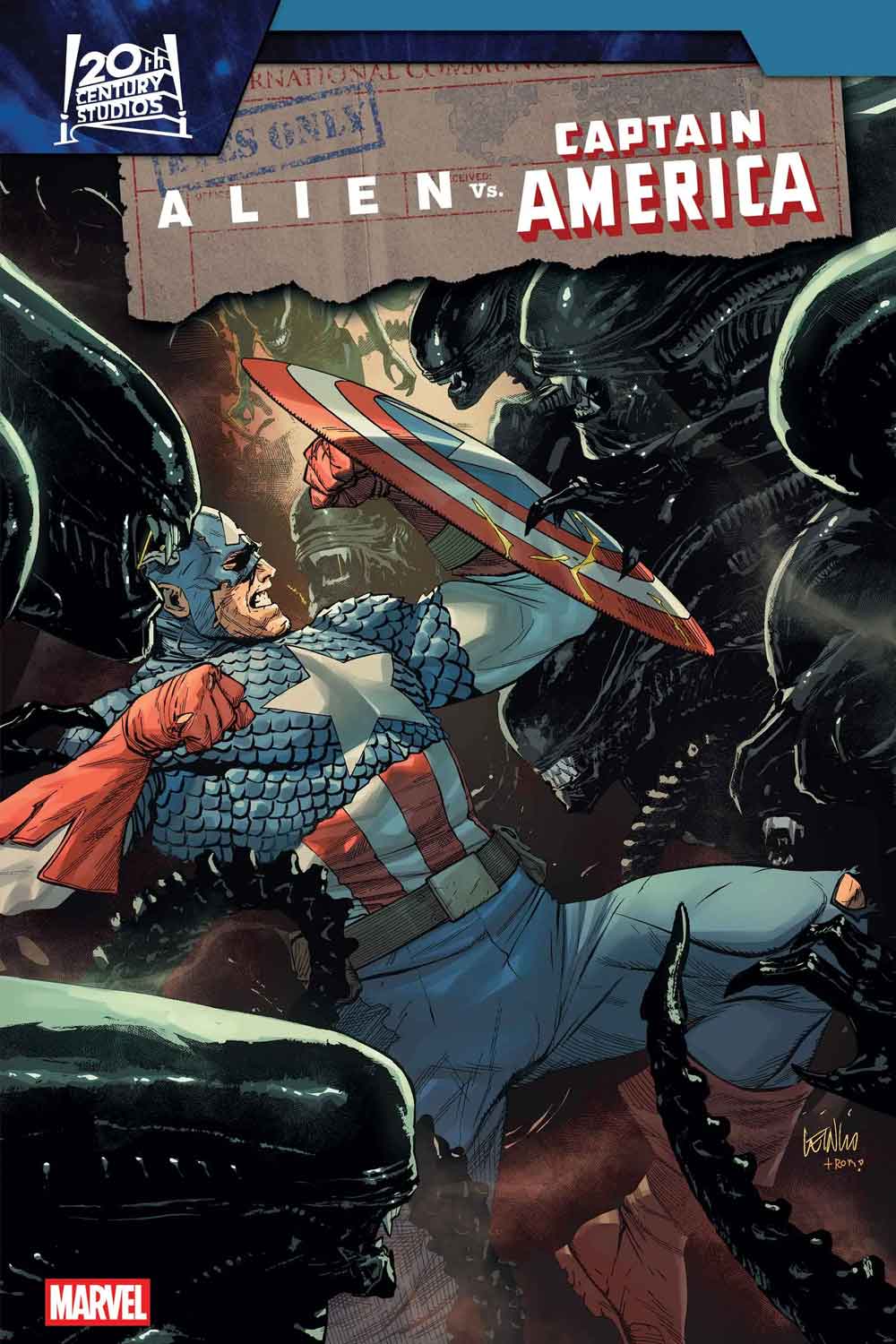 Capitán América vs Alien