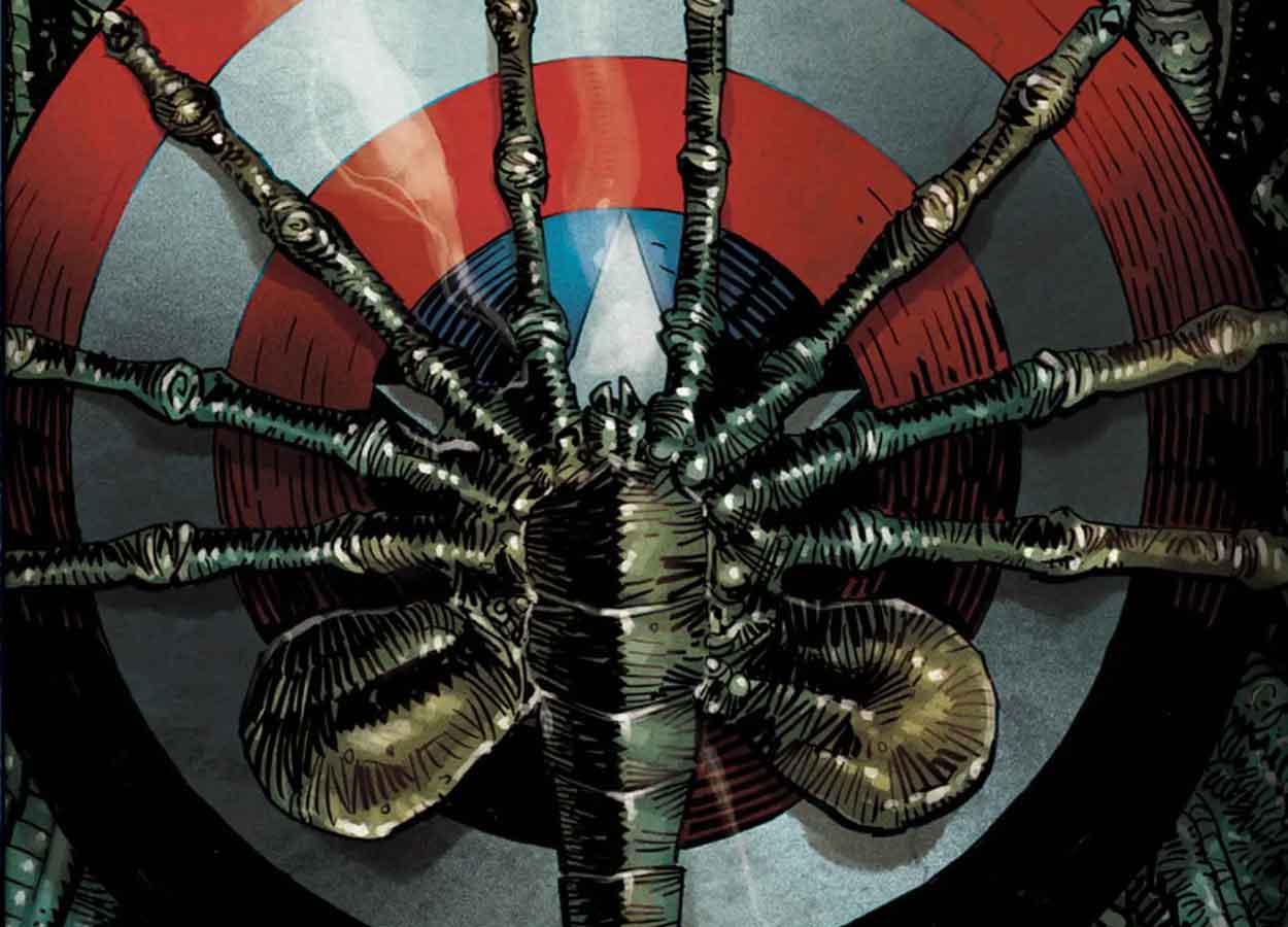 capitán américa vs alien