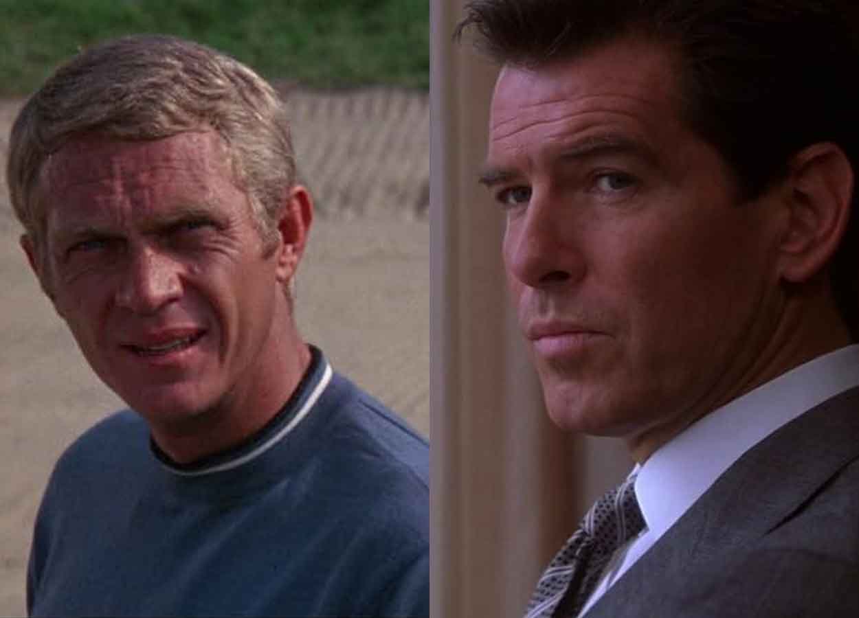 El caso Thomas Crown Steve McQueen en 1968 y Pierce Brosnan en 1999 película de culto