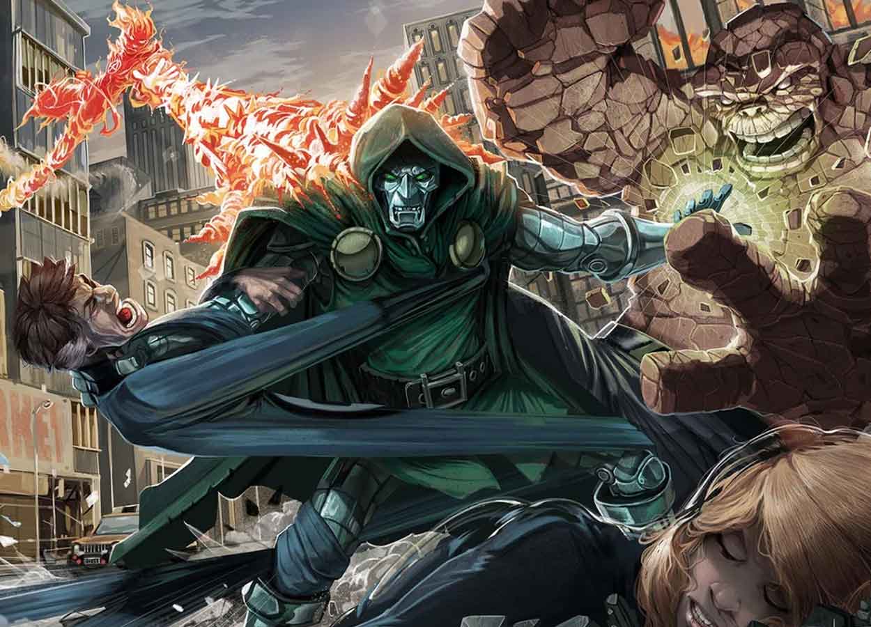 los cuatro fantásticos vs doctor doom