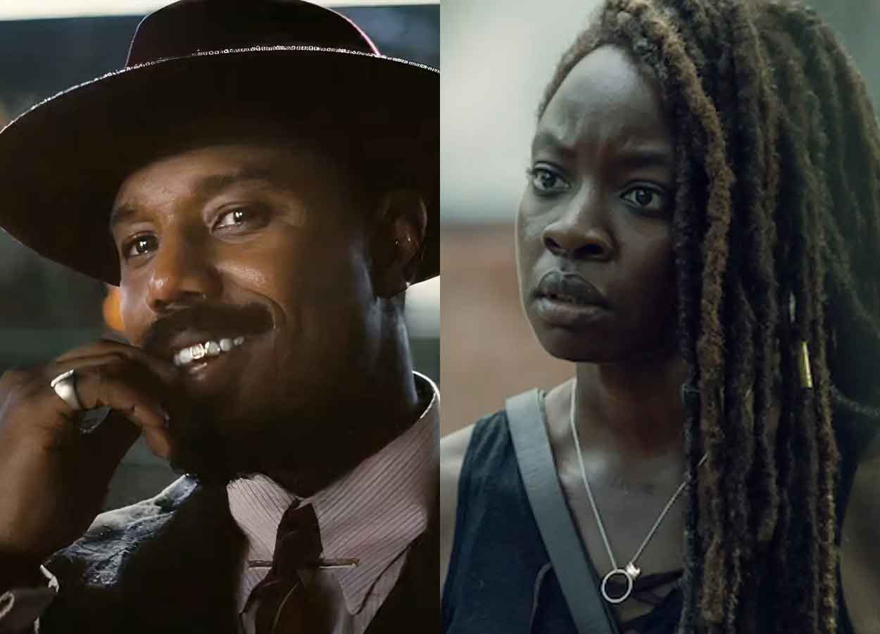 michael b. jordan y danai gurira