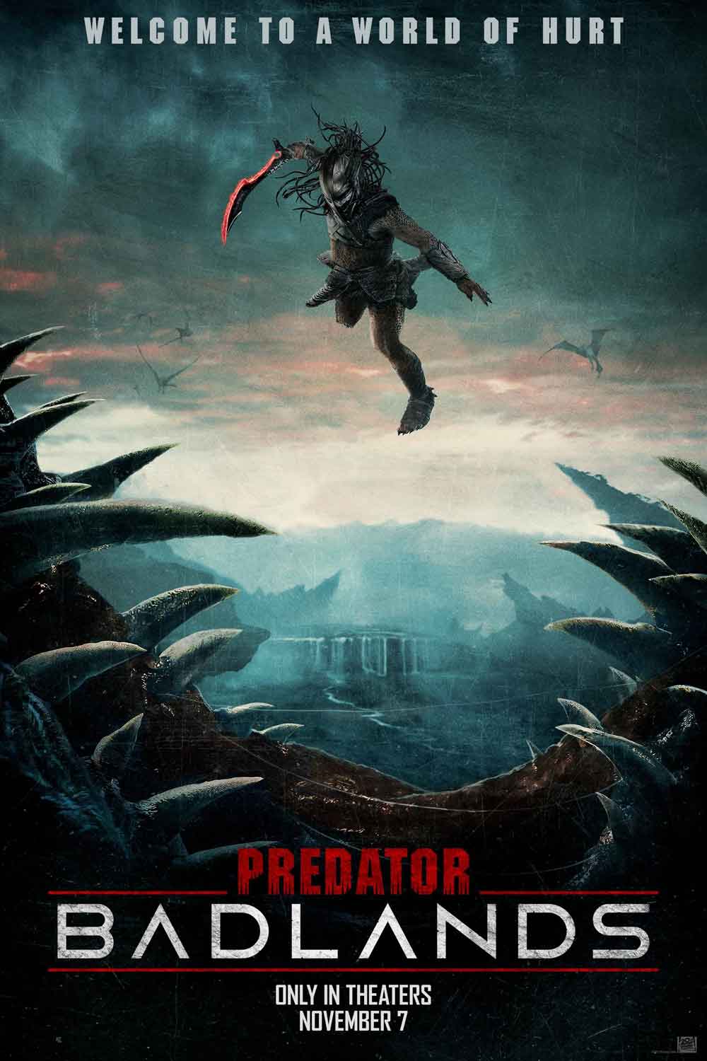 Predator: Badlands poster 2025