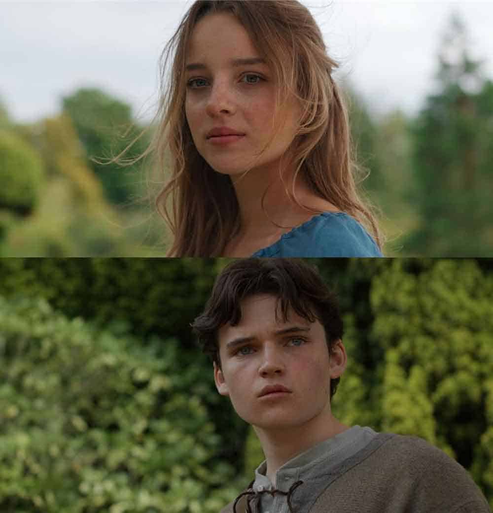 primera imagen de link y zelda de legend of zelda en acción real