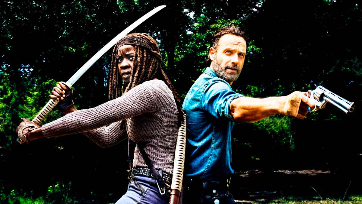 Rick y Michonne The walking Dead