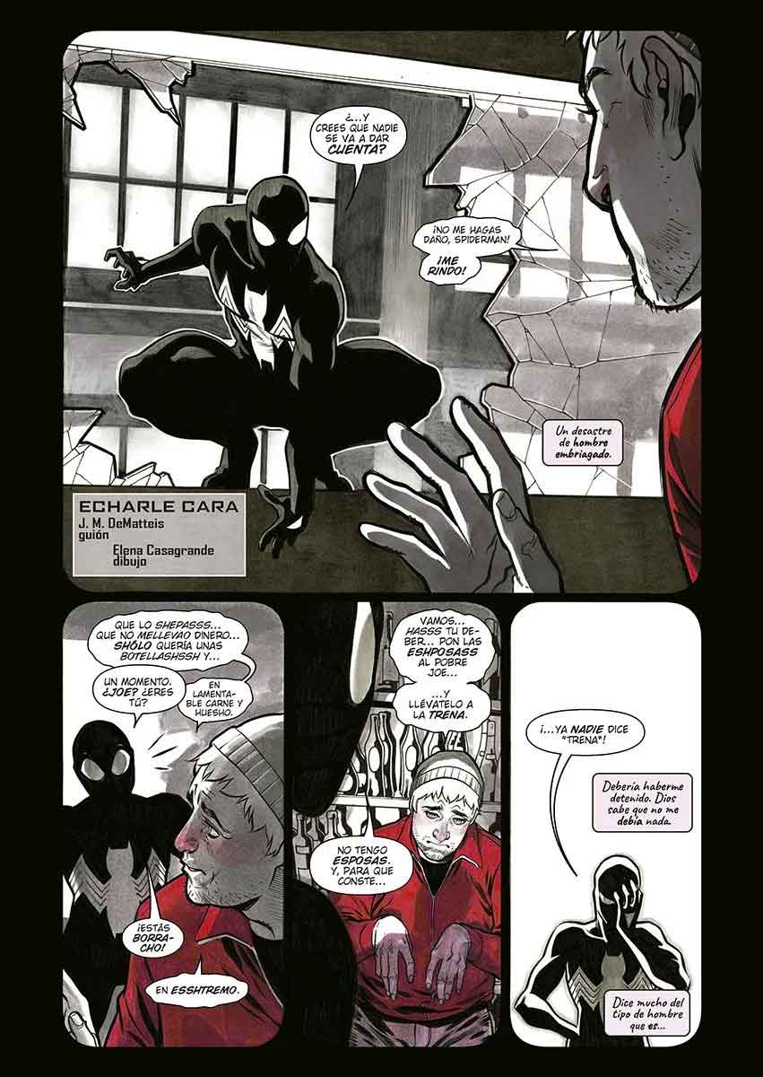 Spiderman: Traje negro y sangre