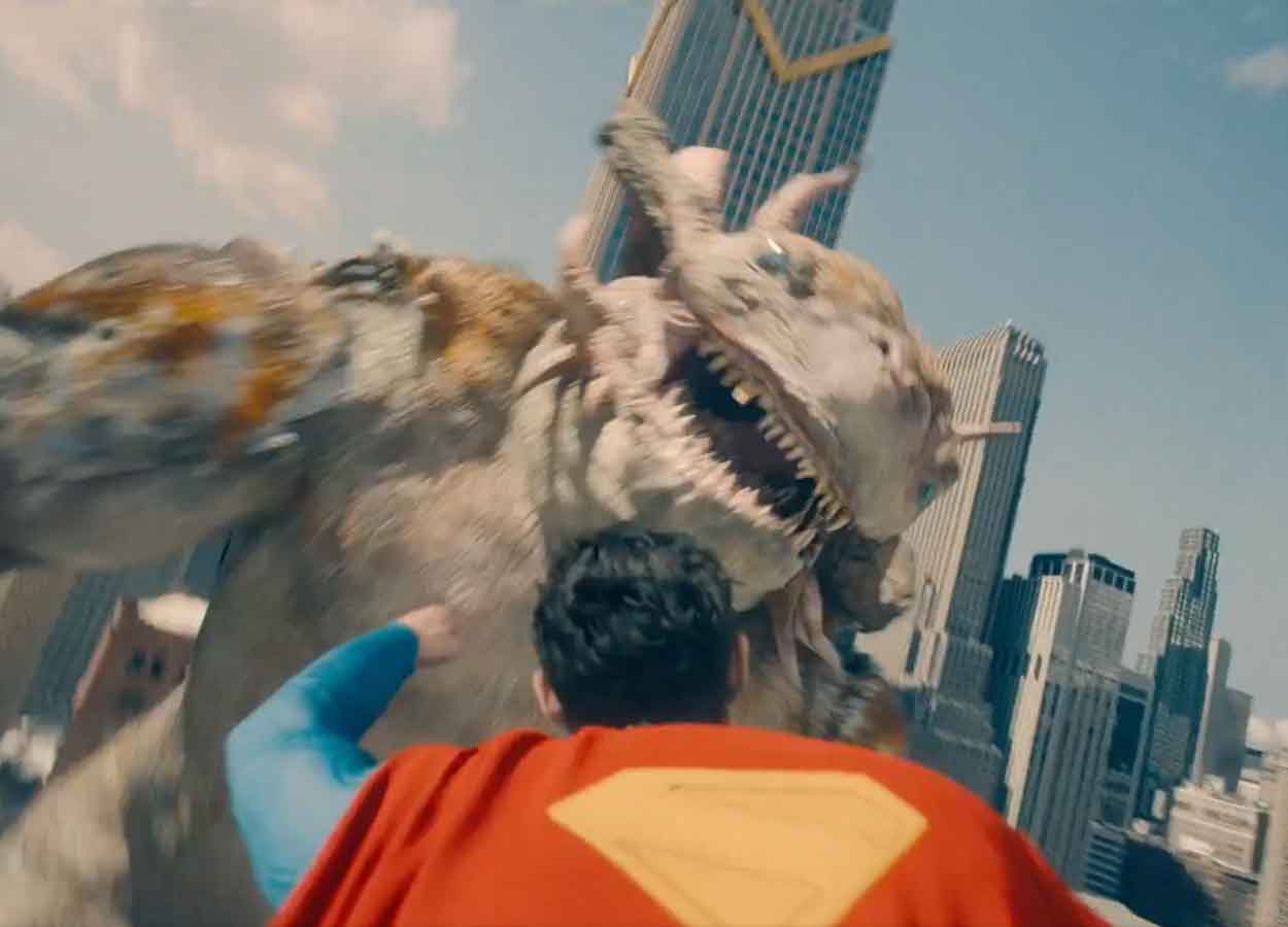 Superman (2025) muestra la batalla contra el Kaiju: brutal escena