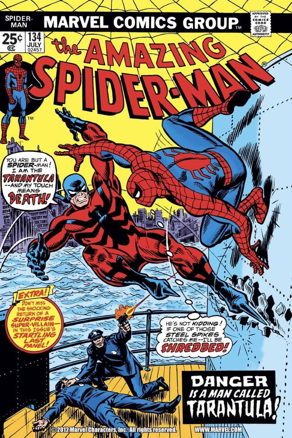 the amazing spider-man #134 - spider-man 4