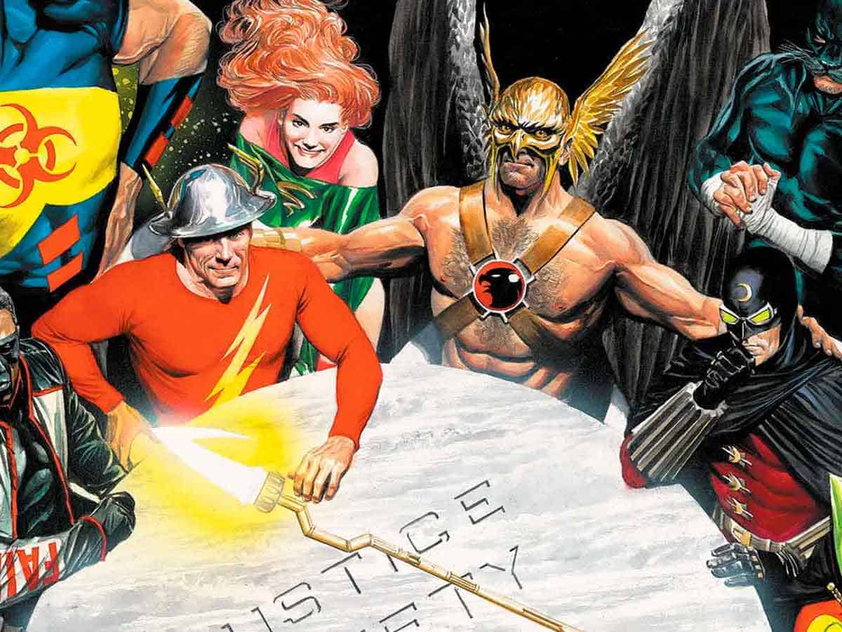 El mural secreto de Superman que revela 26 héroes olvidados del nuevo DCU de James Gunn the justice society
