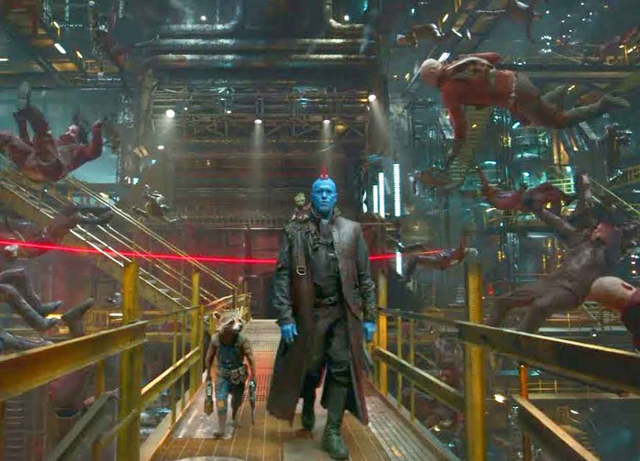 Yondu fight scene guardians