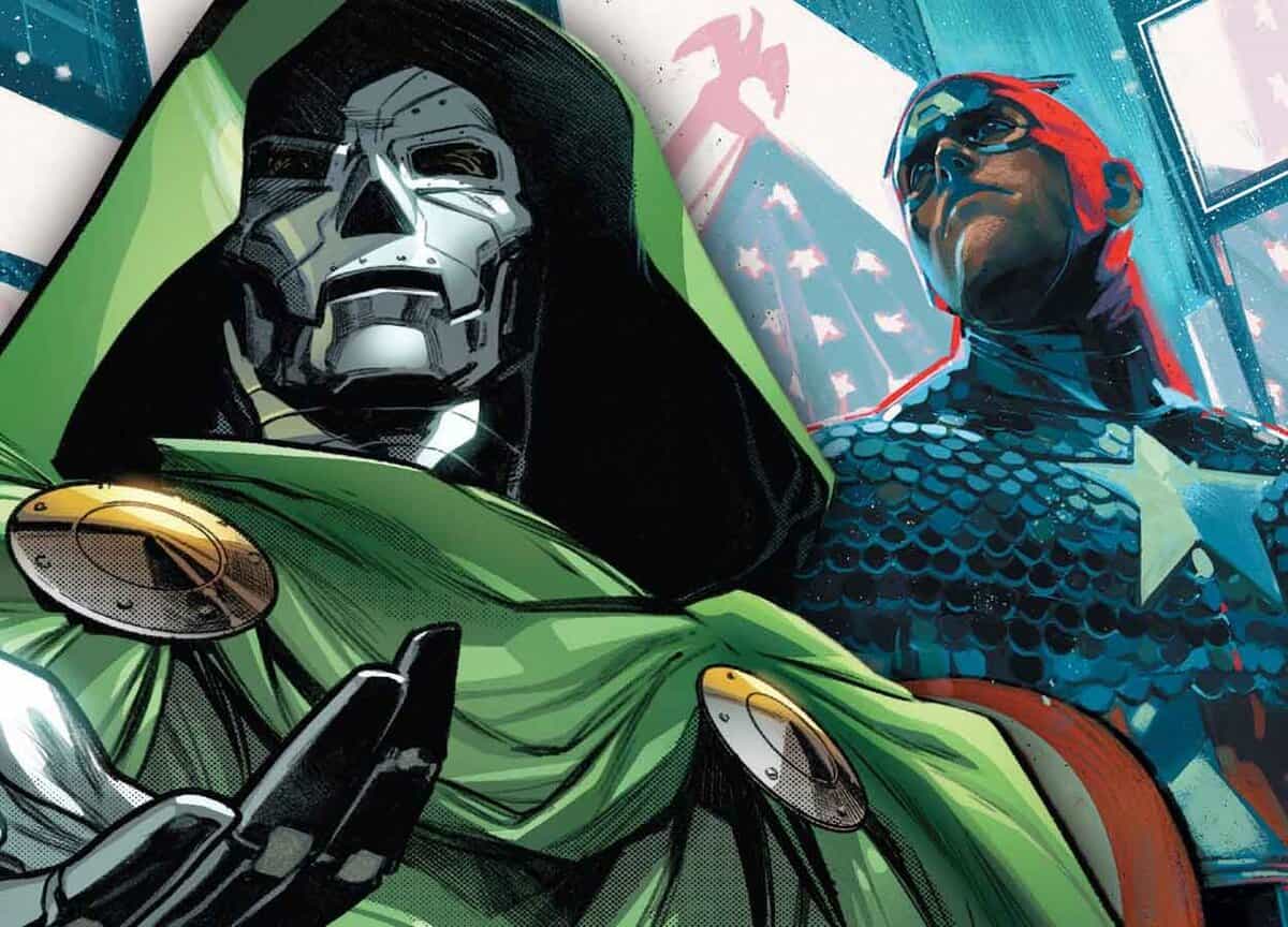 enfrentamiento entre doctor doom y capitán américa