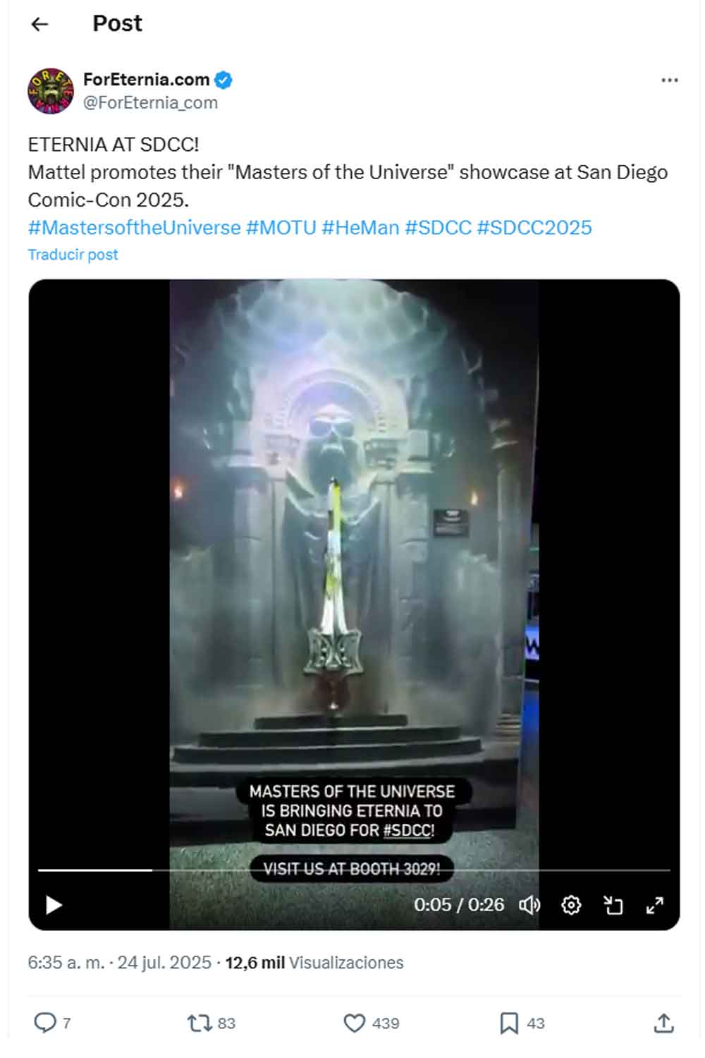 armas más poderosas de Masters of the Universe