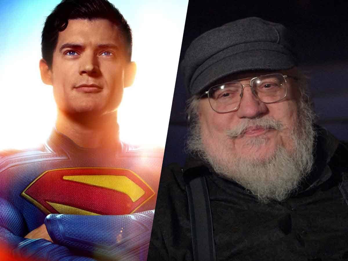 el autor de juego de tronos reacciona al nuevo superman de james gunn