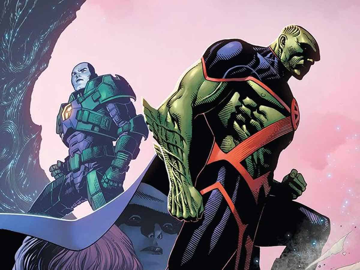 lex luthor v martian manhunter