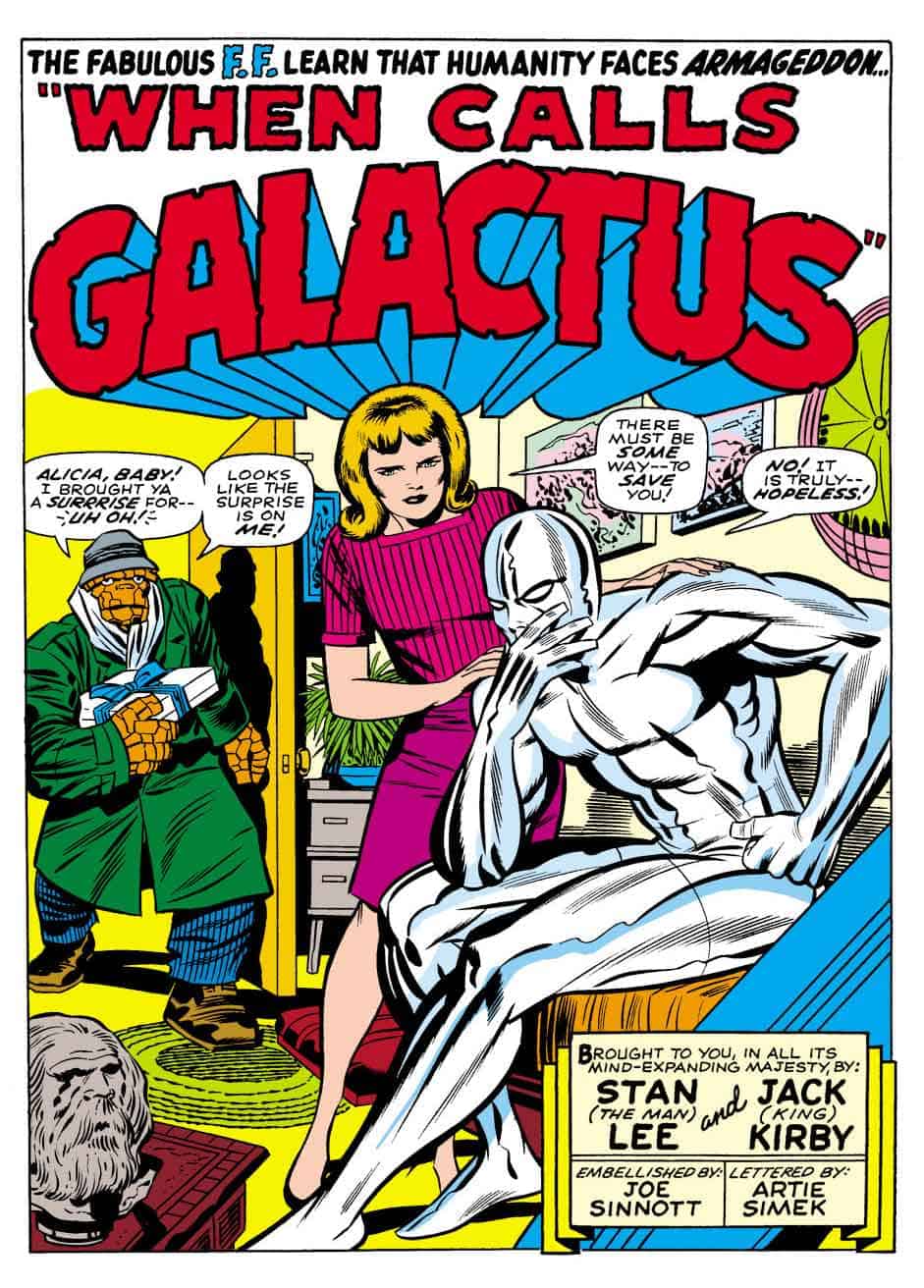 Antes del cine, Stan Lee y Kirby ya lo dieron todo con Galactus y el Microverso