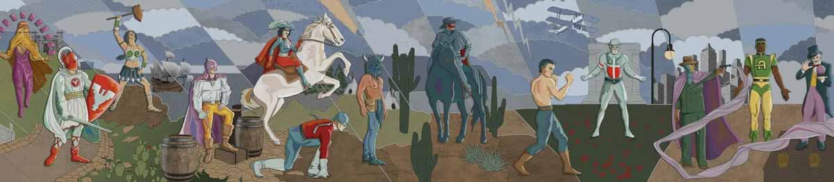 el mural secreto de superman que revela 26 héroes olvidados del nuevo dcu de james gunn