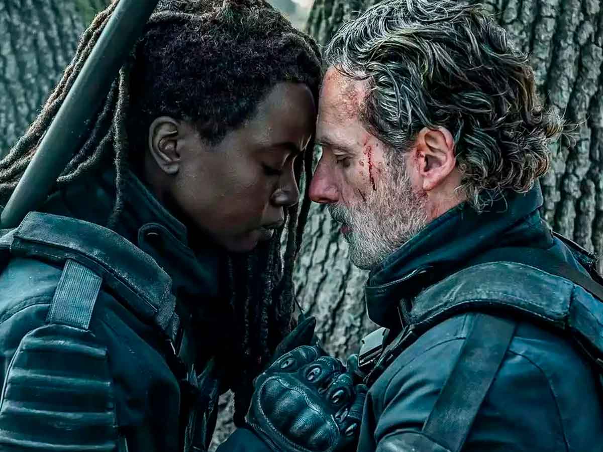 rick y michonne the walking dead