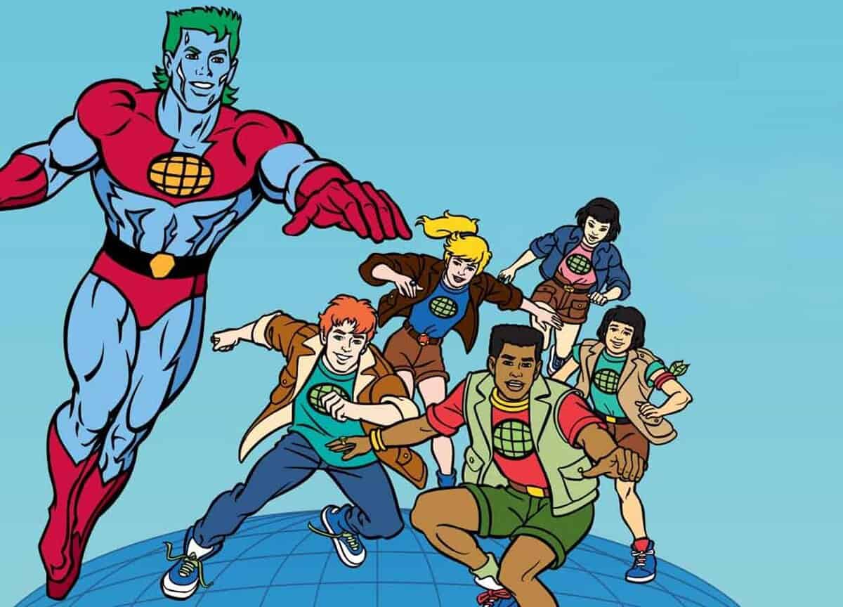 serie clásica el capitán planeta