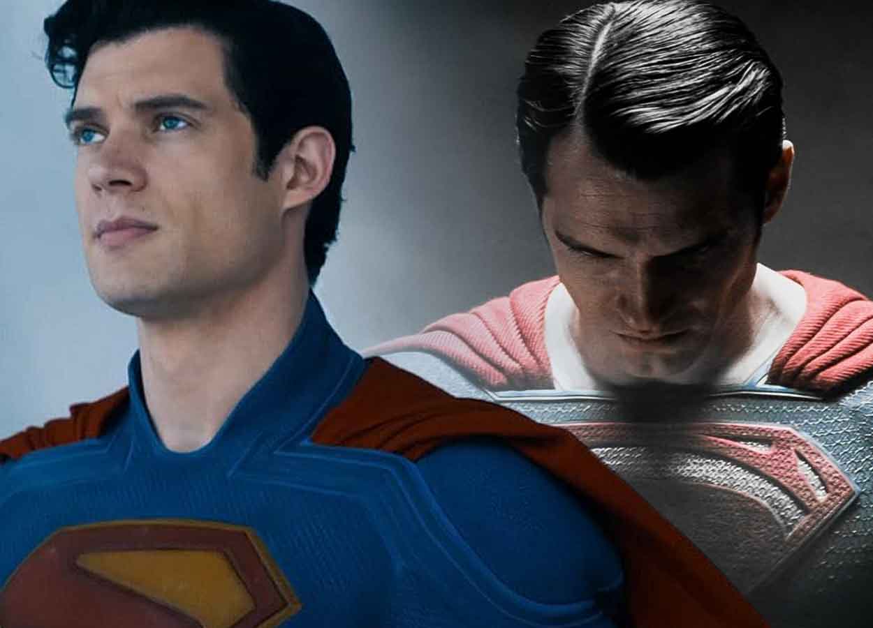 superman david corenswet y henry cavill