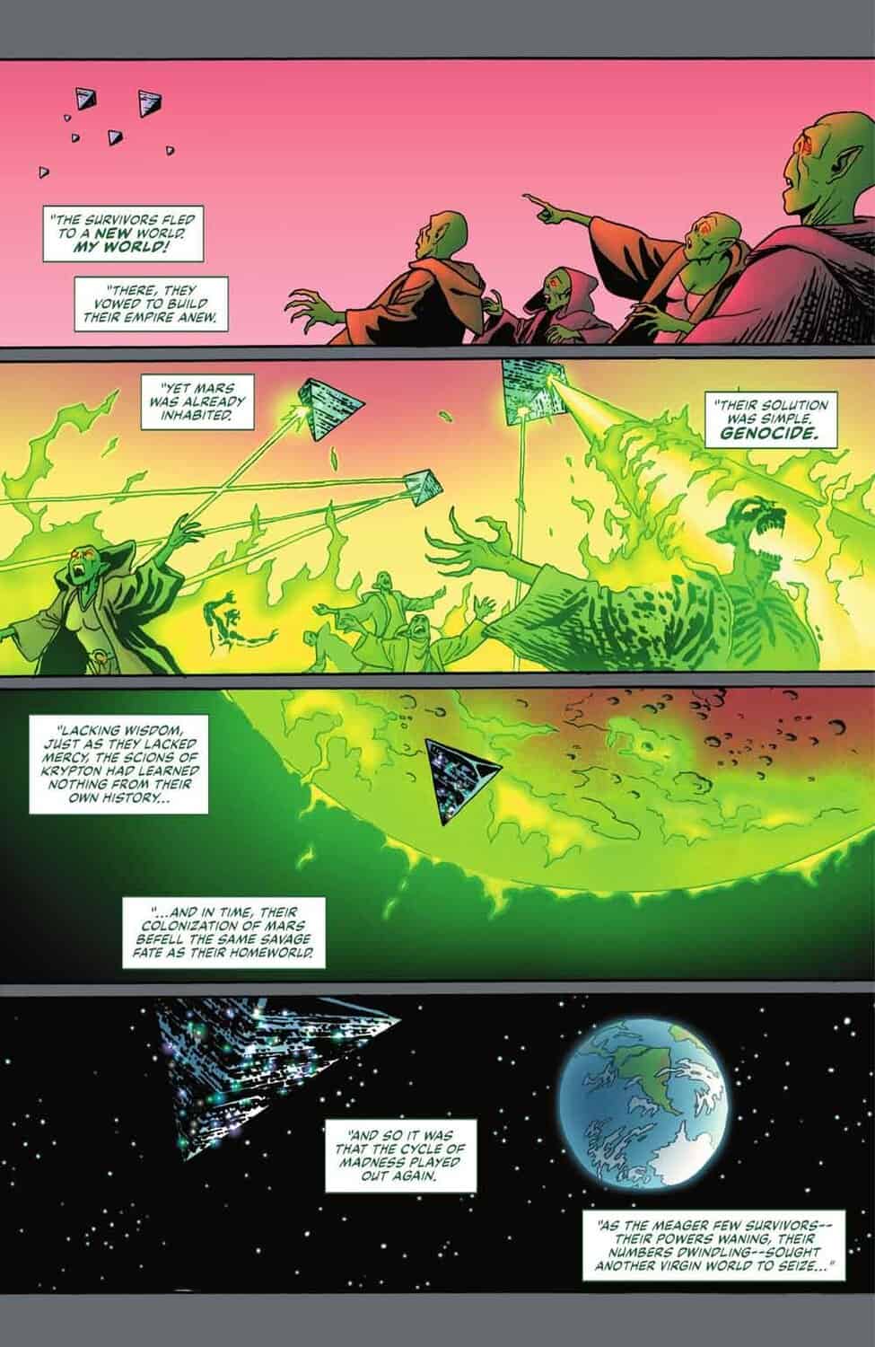 la liga de la justicia victoriana descubre el oscuro secreto mágico de krypton