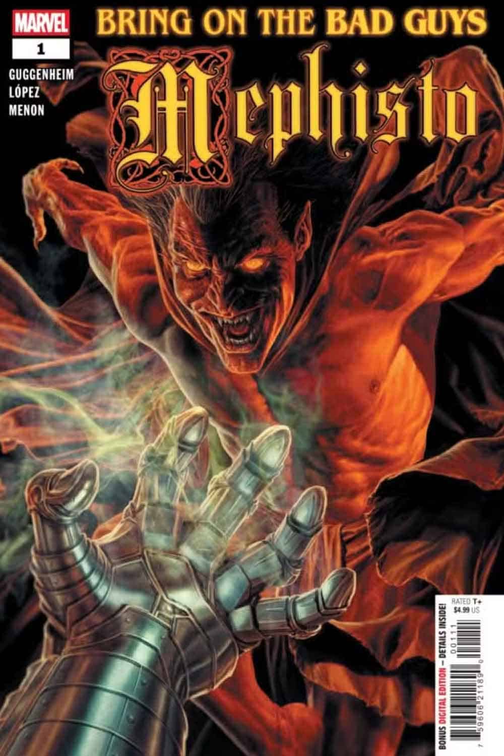 bring on the bad guys: mephisto #1 - spider-man