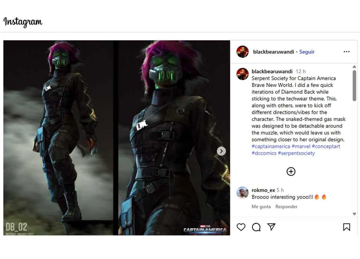 Diamondback en Capitán América: Brave New World