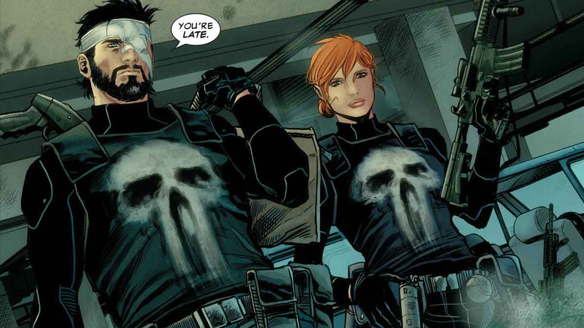 punisher y rachel cole-alvez
