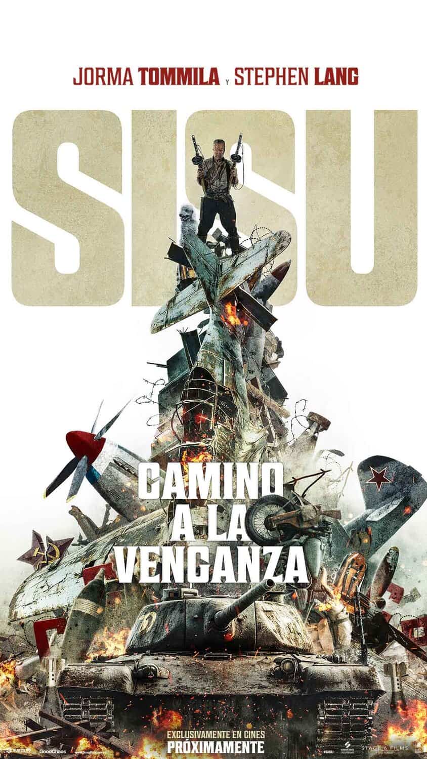 poster sisu: camino a la venganza