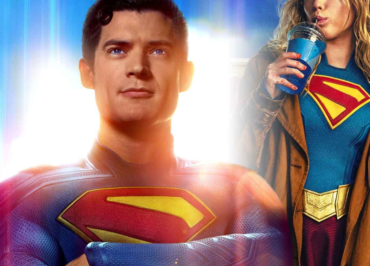 superman y supergirl