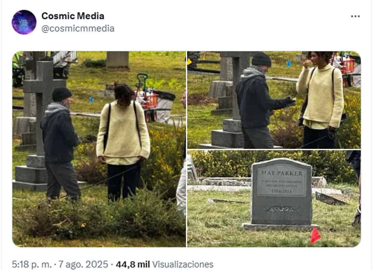 Tom Holland y Zendaya en Spider-Man 4