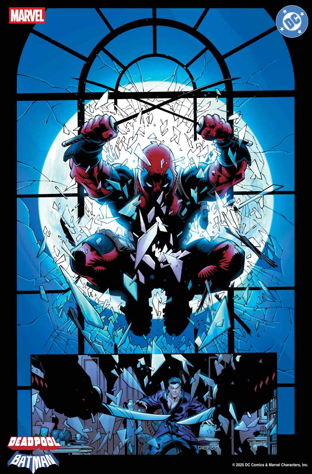 deadpool y batman ya tienen su primer encuentro