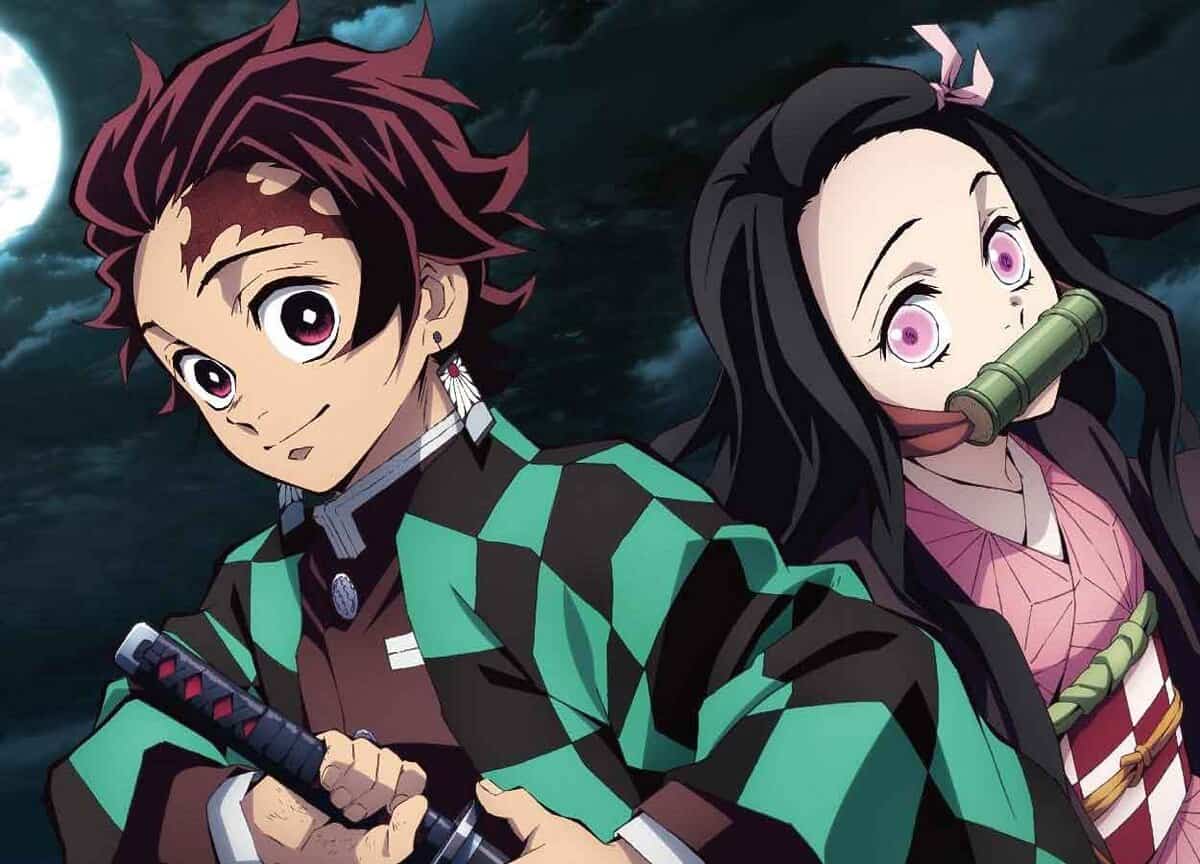 tanjiro kamado y nezuko de demon slayer