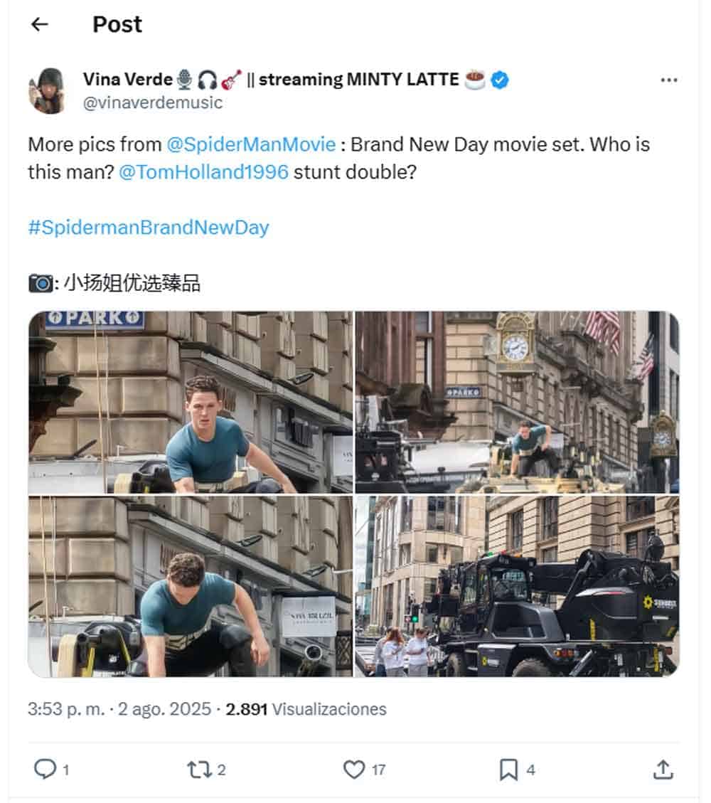 Rodaje de Spider-Man 4