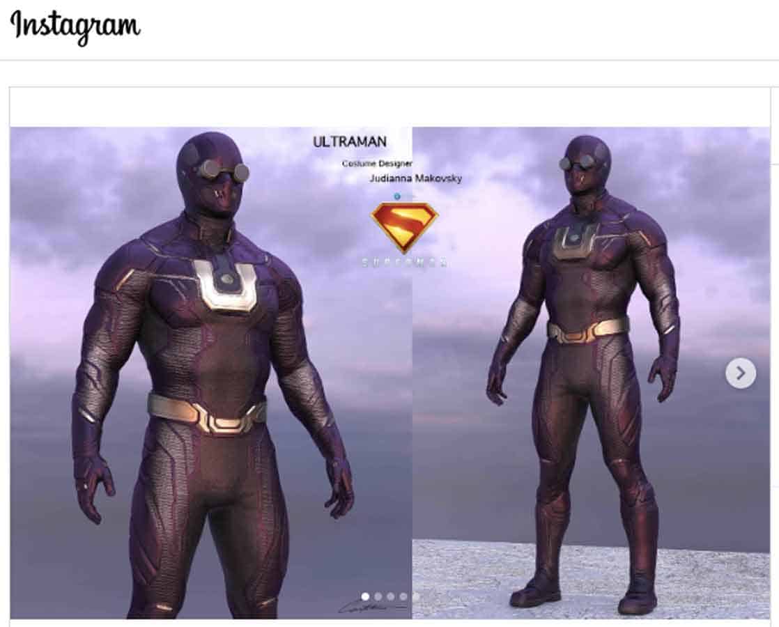 look de ultraman con todo lujo de detalles en superman