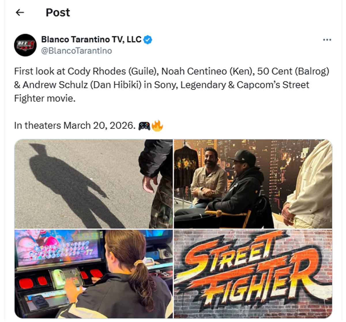 película de street fighter