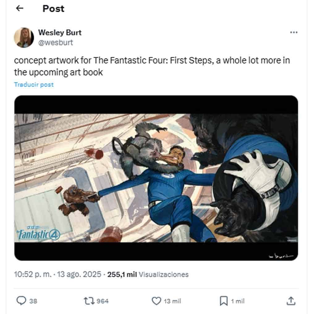 pelea eliminada de mr. fantástico en los cuatro fantásticos