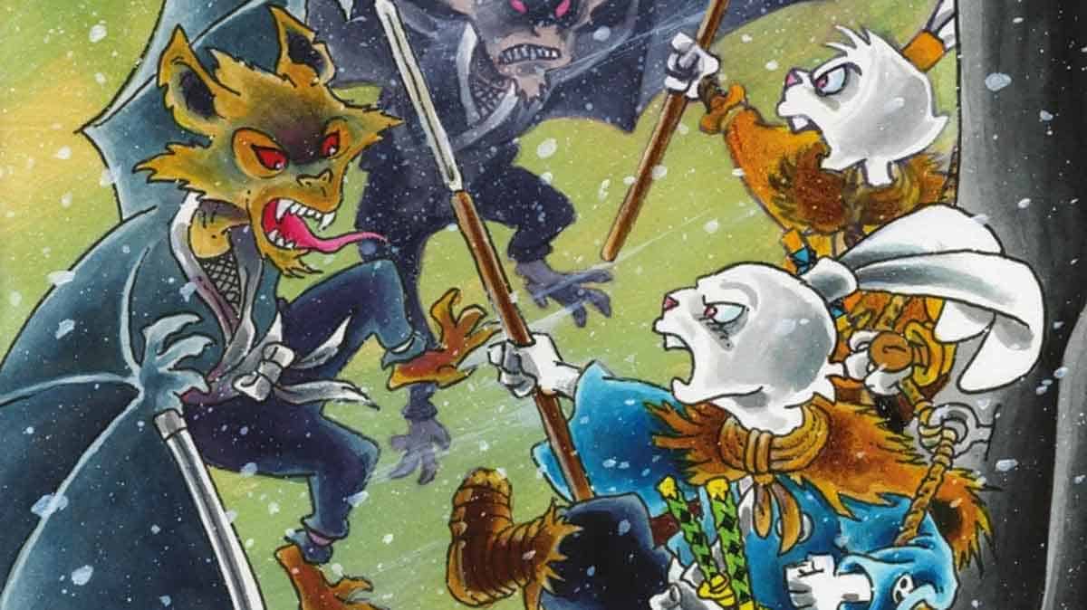 usagi yojimbo regresa con el dragón verde: ninjas, honor y conspiraciones