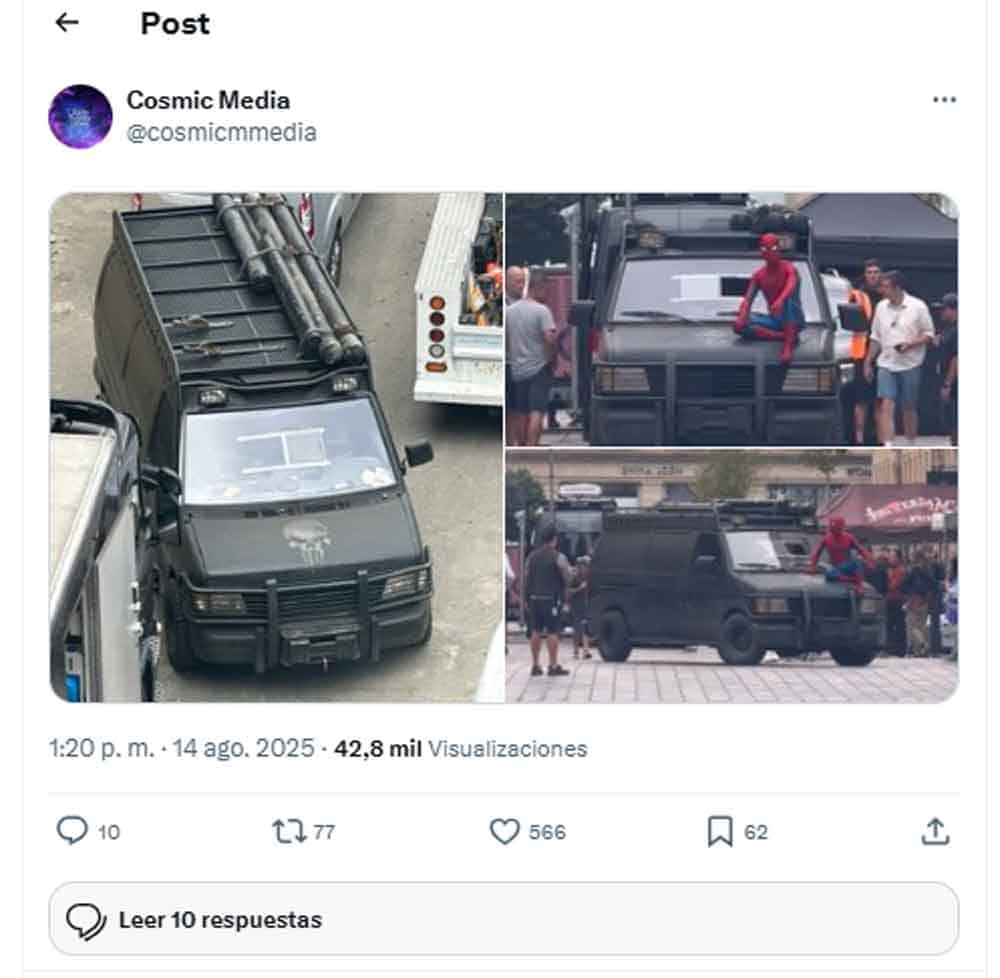 rodaje punisher en spider-man 4