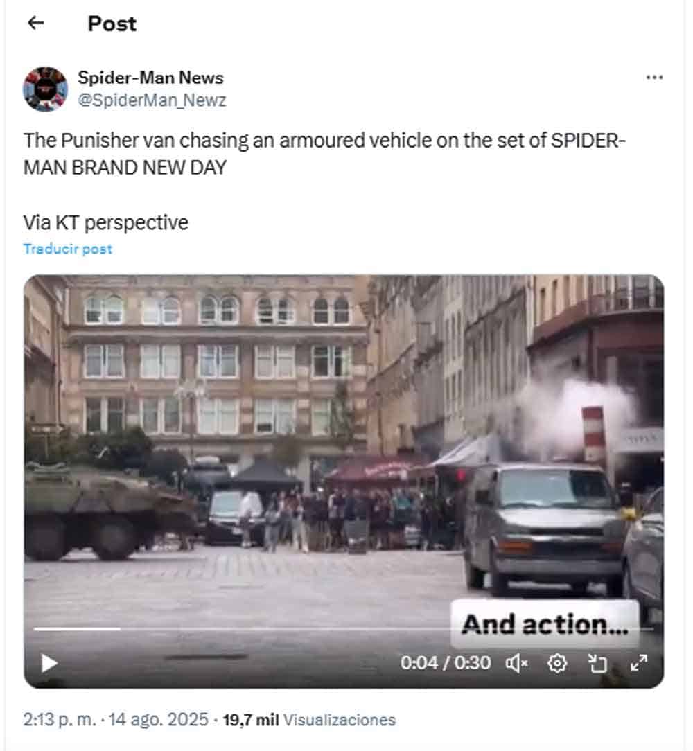 rodaje punisher en spider-man 4