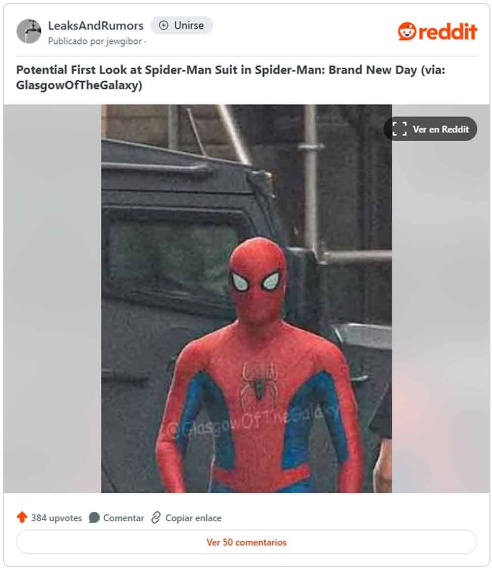 rodaje spider-man 4