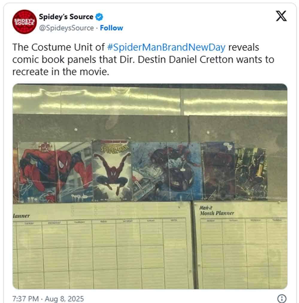 Unidad de vestuario de Spider-Man 4