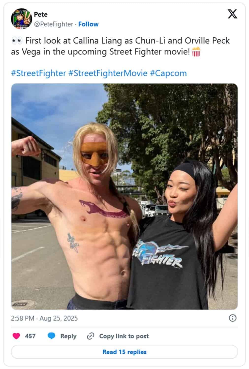 Chun-Li y Vega de Street Fighter (2026)